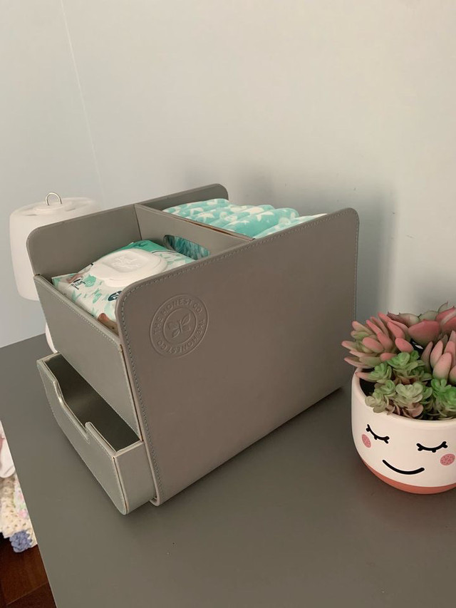 Baby diaper caddy The Honest Co in Bathing & Changing in Stratford - Image 2