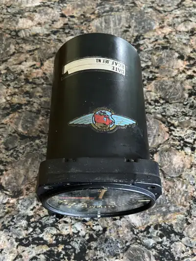 Kollsman Aircraft Airspeed Indicator off of a RCAF CT-133 jet trainer 50-650 knots Can ship for extr...