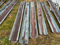Lot of 10 Greenhouse Gutters - Used