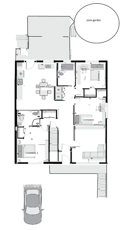 Chambres à louer – Laval | À 5 min du métro De la Concorde Trois (3) chambres disponibles à louer da...