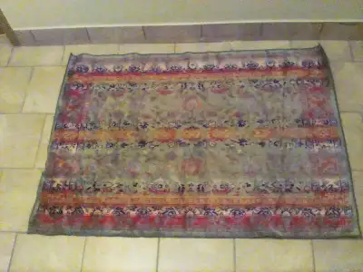 Decorative Floral Area Rug, View more