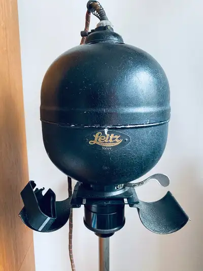 Leitz Valoy Photo Enlarger antique with base. Germany. Original family. Optics missing - NO LENS. ST...