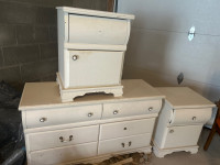 Free side tables, chairs and dresser