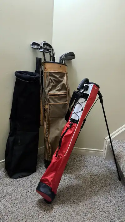 Used golf clubs & bags