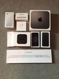 Apple/ iPhone boxes EMPTY + WSI box