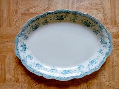 Antique JHW & Sons Hanley platter, View more