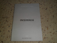 Insignia NS-LCD26F NS-LCD32F LCD TV user manual guide NEW!
