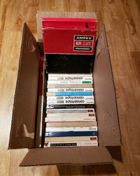 Miscellaneous 7" Reel to Reel Tapes. Box 10 Pcs.