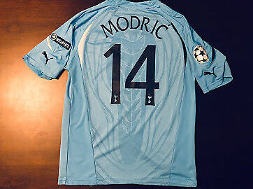 2010-2011 Tottenham Champions League Jersey - Luka Modric – L/XL in Arts & Collectibles in City of Toronto