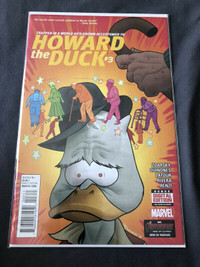 Howard The Duck #3 Marvel NOW 2015 Zdarsky Quinones VF/NM.