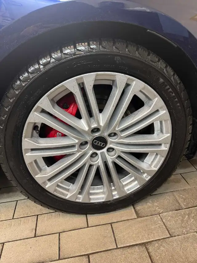 Audi S4 S5 OEM alloy wheels rims 18" inch with winter Michelin in Tires & Rims in Oakville / Halton Region - Image 2