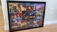 Star Trek 1000 Piece Puzzle and Frame