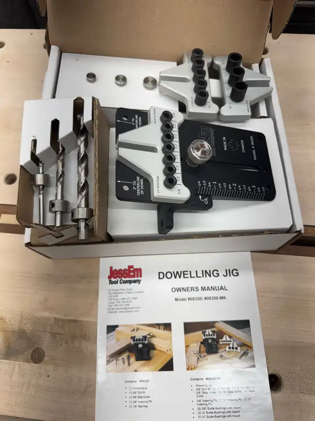 Jessem doweling jig complete set 08350-MK in Hand Tools in Oakville / Halton Region - Image 2