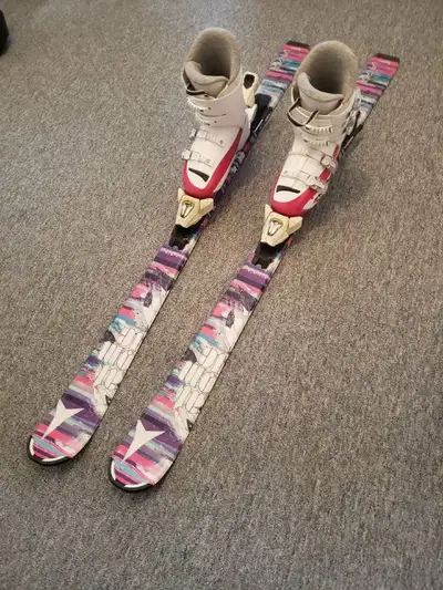 Ski and boots, View more