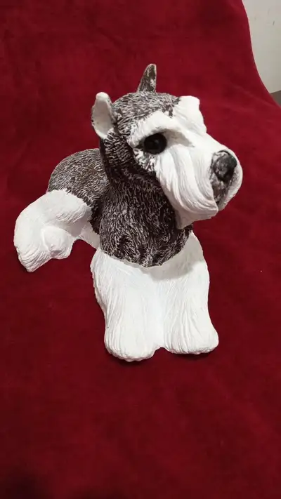 #-29---New Schnauzer Cement Sculpture I Just Finished, View more