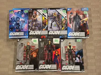 Gi Joe Classifieds 6-inch New in Box Action Figures, View more