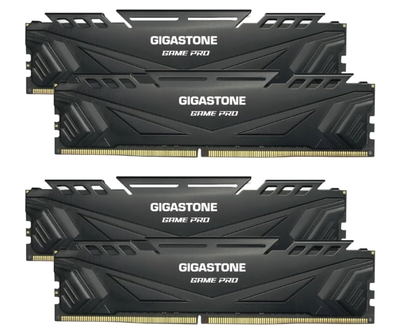 GIGASTONE Game PRO 64GB Kit (4x16GB) DDR4 3200MHz PC4-25600, View more