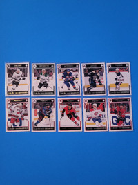 Upper Deck 2020-21 Série 1 OPC Glossy Rookies Set Complet