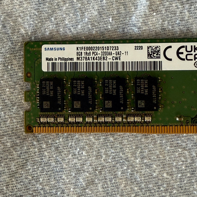 8 gigs of ram for pc in System Components in Delta/Surrey/Langley - Image 2