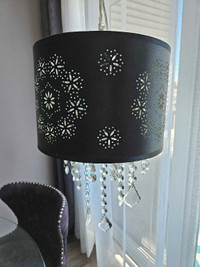 Lampe suspendue noire