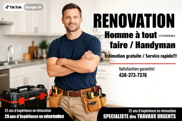 Renovation / Handyman / Super Price!!