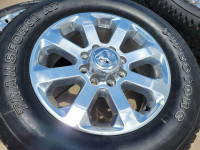 A34. 2024 Dodge Ram 2500 3500 OEM  wheels and tires