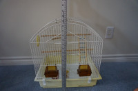 Canary Yellow Meatal Frame Plastic Base/Tray Bird Cage