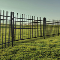 6’x7′ Industrial Ornamental Fencing Line (20+1 Units) for Sale