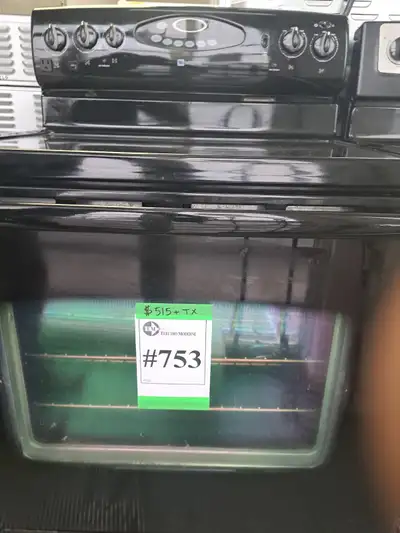 Stove-MAYTAG , Glass top steel,   Cuisinière-MAYTAG, View more