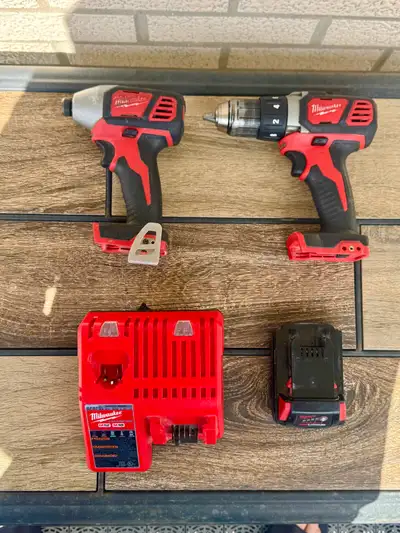 Milwaukee M18 Drill/Impact Kit, View more