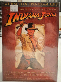 Indiana Jones DVD Box Set 3 Movies and Bonus Sealed