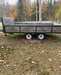8 x 12 Trailer with Gate