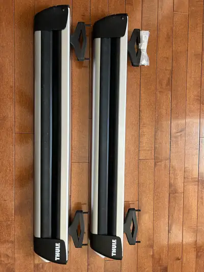 *****Thule 91725U Flat Top 6 Locking Roof Mount Ski and Snowboard Carrier _Carries up to 6 pairs of...