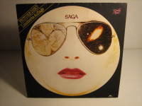 SAGA - WORLDS APART PICTURE DISC LP VINYL RECORD ALBUM