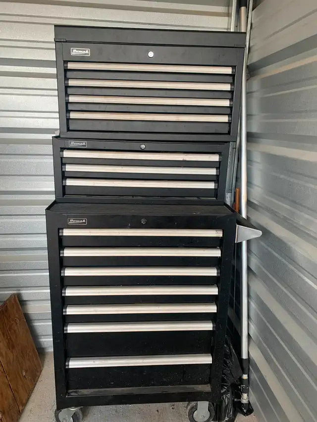 Homak 27" 3 Piece Rolling Tool Chest630083077538571227