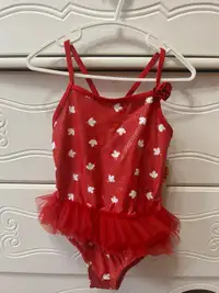 4t Canada Day bathing suit