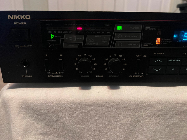 Nikko stereo receiver NR-650 in Stereo Systems & Home Theatre in Gatineau - Image 3
