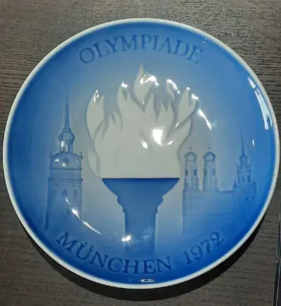 Olympic collector plate, View more
