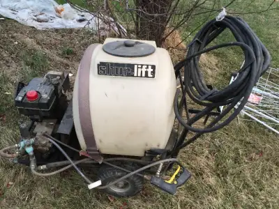 pressure washer with big tank PLEASE read the ad carefully My name - My name is Matt Peter. You can...