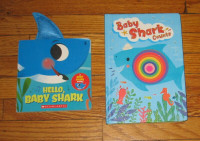 Baby Shark books(5) and Baby Shark singing puppet