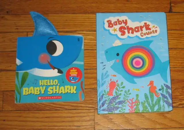 Baby Shark books(5) and Baby Shark singing puppet in Children & Young Adult in Norfolk County - Image 3