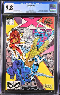 X-Factor 50 - CGC 9.8 - Todd McFarlane and Rob Leifield Cover