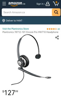 Plantronic 78712-101 Encore pro headphone