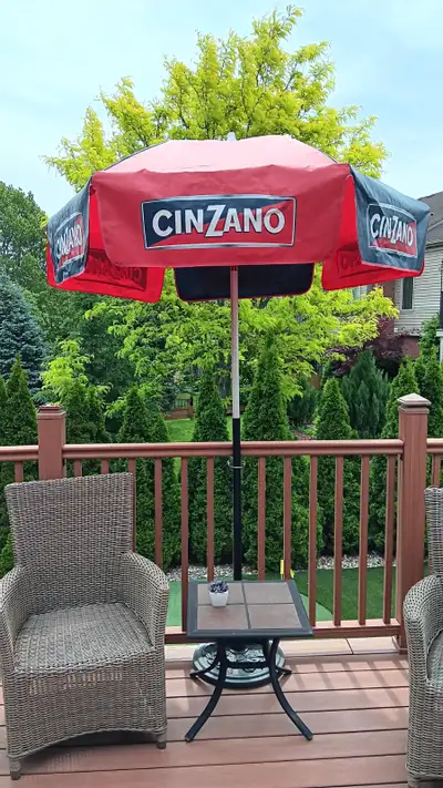 Cinzano Patio Umbrella, View more