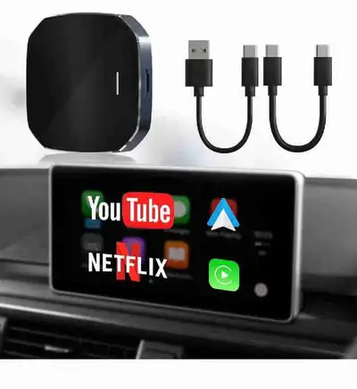 2025 Wireless Carplay Adapter & Android Auto Wireless Adapter, M, View more