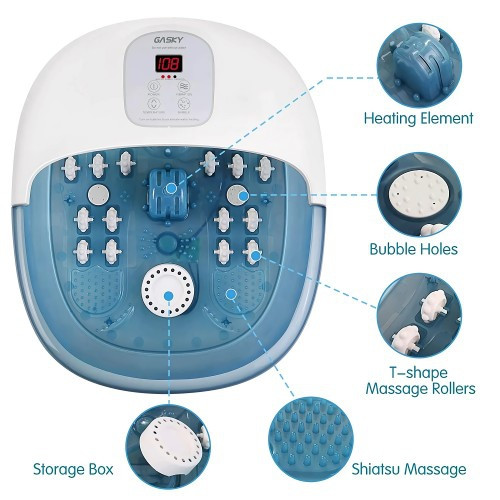 Foot Spa Massager with Heat in Health & Special Needs in Hamilton - Image 3