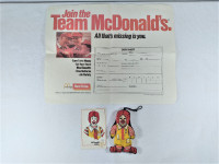 Lot of Vintage McDonald's, P.L.A.Y. Card #24, Job Application Pl