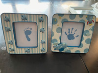 5 brand new baby picture frames