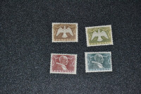 Stamps: Portugal 1951 Pope Pius. Scott 731-34.