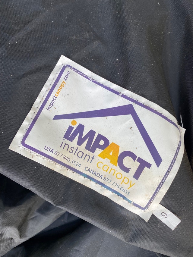 Impact Instant Canopy Tent (Cover Only) Free Stuff Barrie Kijiji